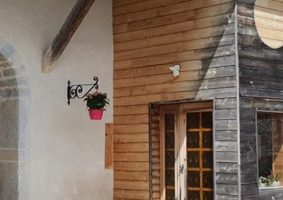 porte d'entrée du gite